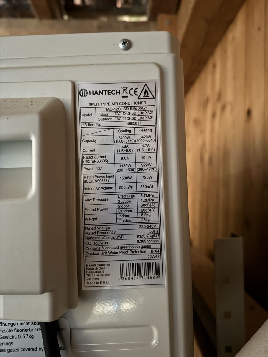 Condizionatori: Klimaanlage Hantech – Nuovo (secondo la descrizione) da Gossau SG venduto da martez 6
