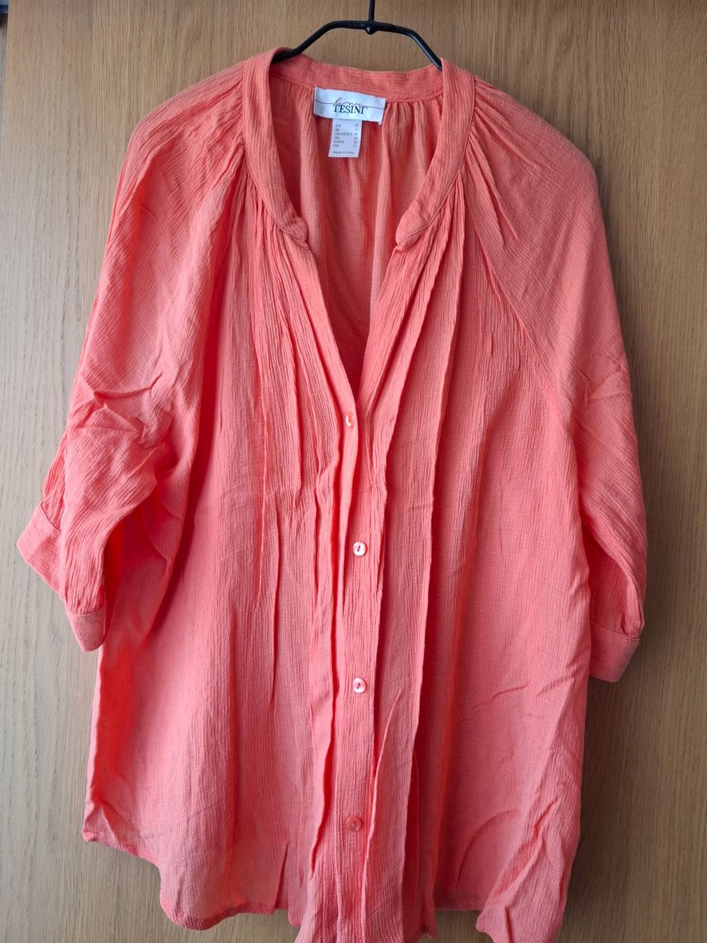 Camicette: Bluse Linea Tesini Orange 42-44 Top – Usato da St.Gallen venduto da LaMiSa
