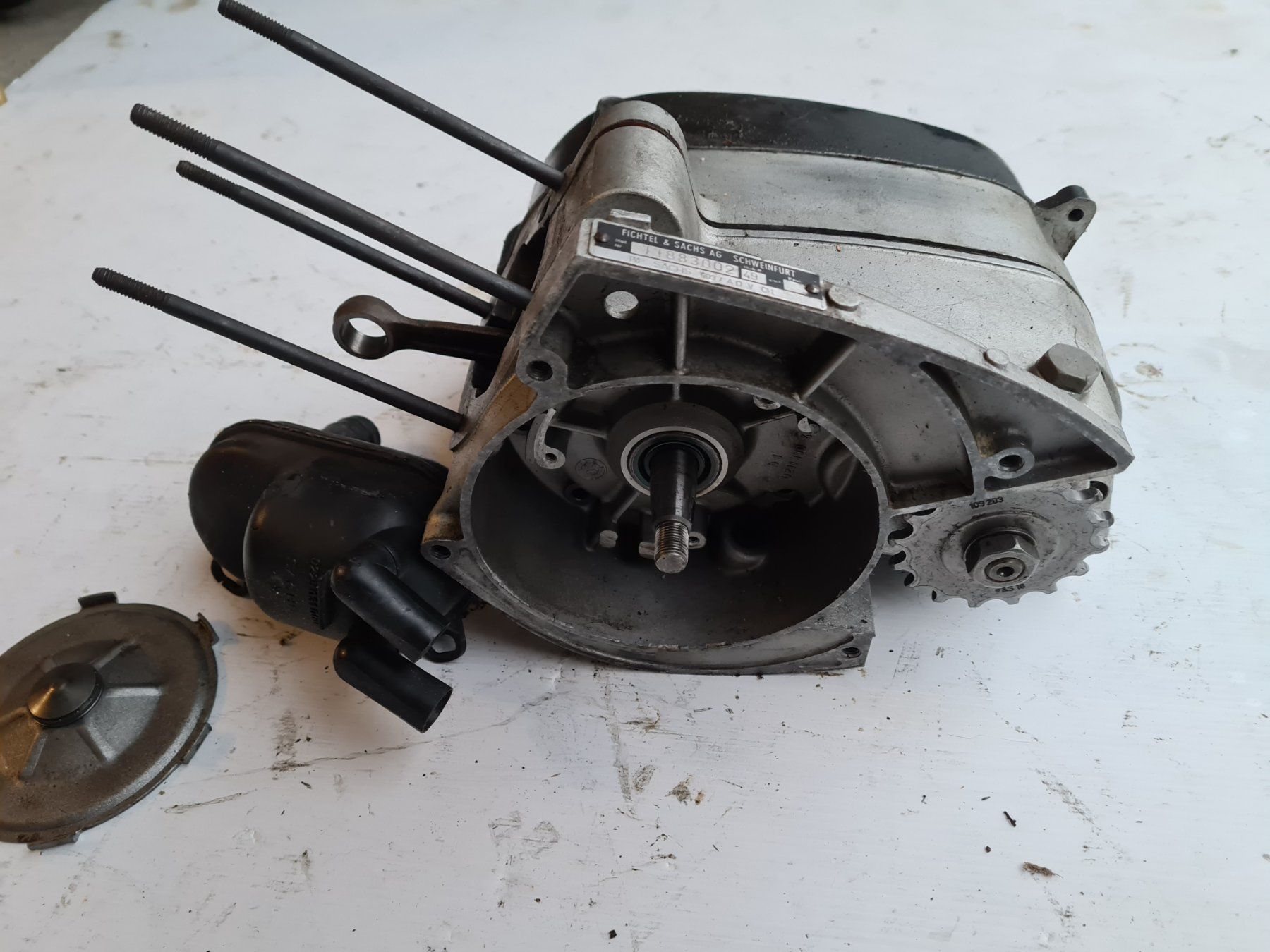 Sachs Mofas: Motor / Teile Sachs 503 ADV Breitwand – Gebraucht aus frümsen von  7