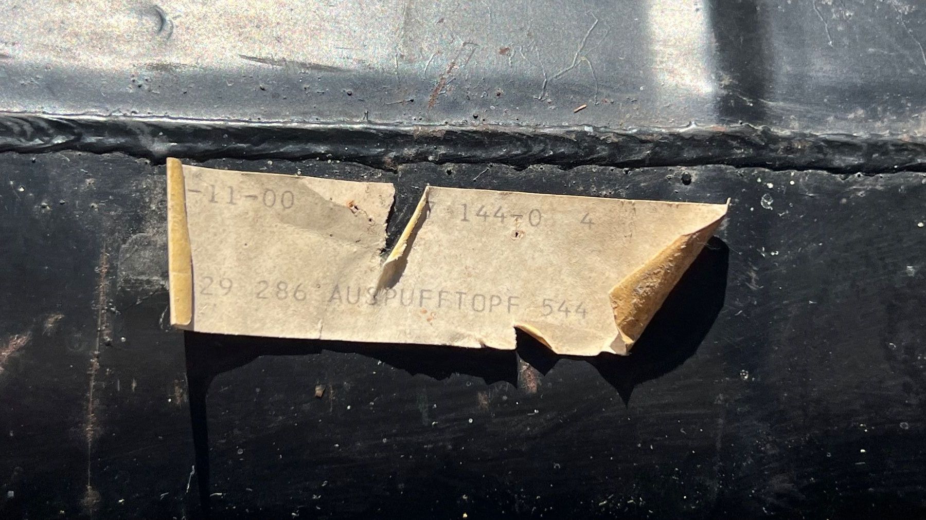Volvo Sistemi di scarico: Original Auspufftopf zu Volvo PV544 – Nuovo (secondo la descrizione) da Schübelbach venduto da Dolly990_2 1