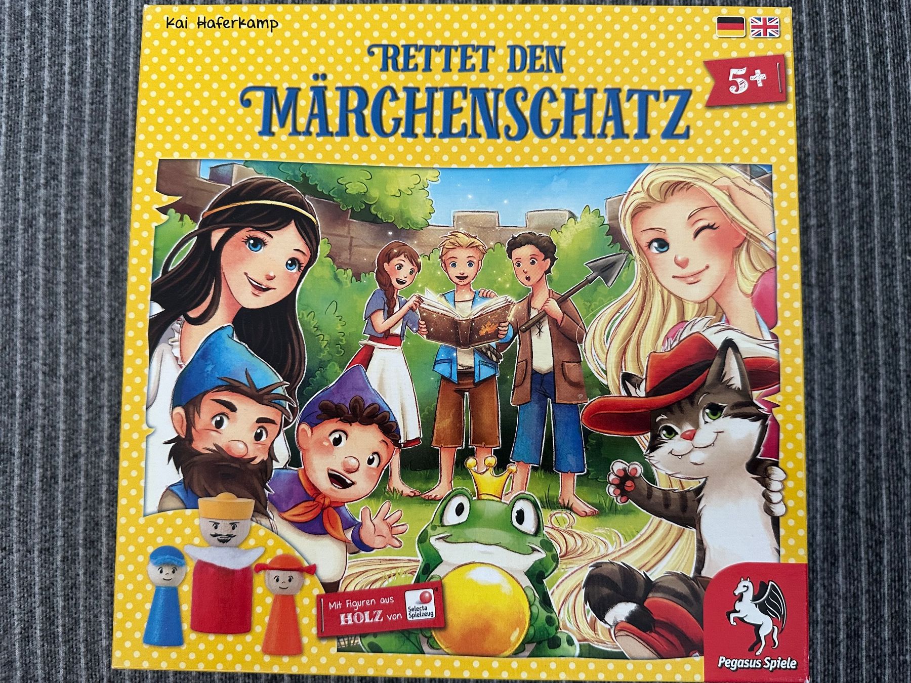 Pegasus Spiele Giochi: Rettet den Märchenschatz - Das Brettspiel – Nuovo (secondo la descrizione) da Dierikon venduto da Butcherboy