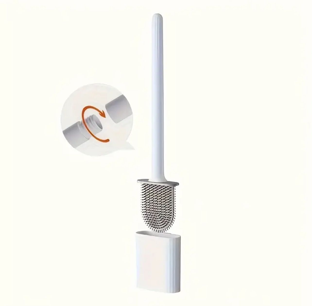 Autres accessoires pour la salle de bain: Silikon WC-Bürste Set, selbstklebend, neu – Neuf avec emballage d'origine à Suhr par SchnapperCH