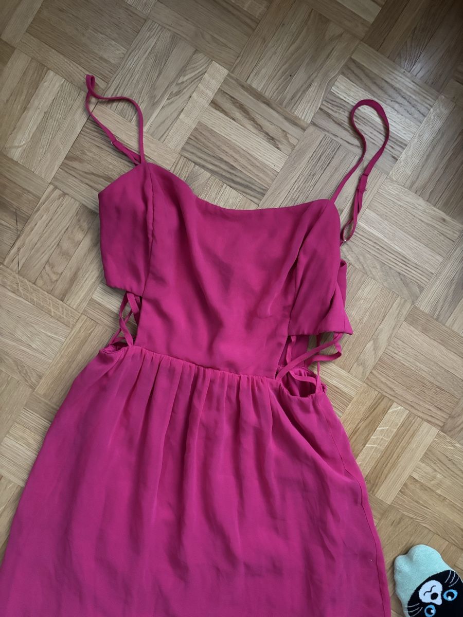 Vestiti: Rosafarbiges Damenkleid - 38 – Usato da Luzern venduto da aloevira 3