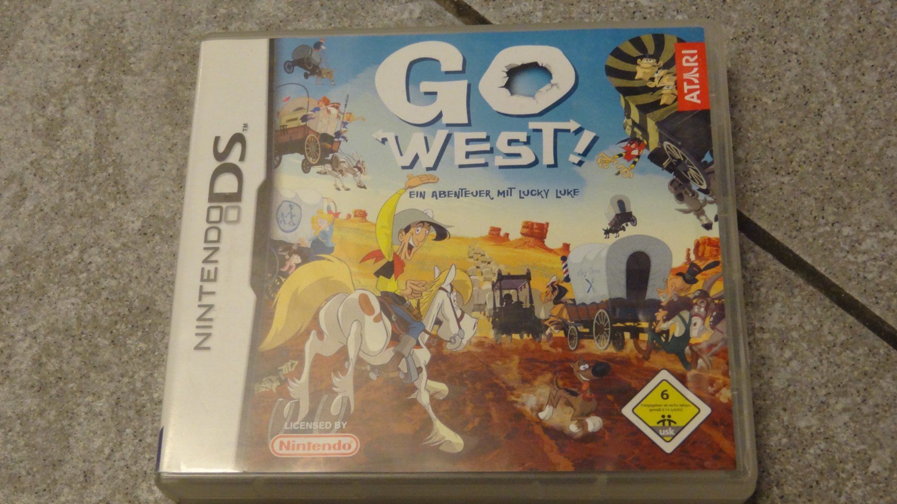 Nintendo Jeux: Go West! Ein Abenteuer mit Lucky Luke DS – D'occasion à Olten par Disc-Ausverkauf