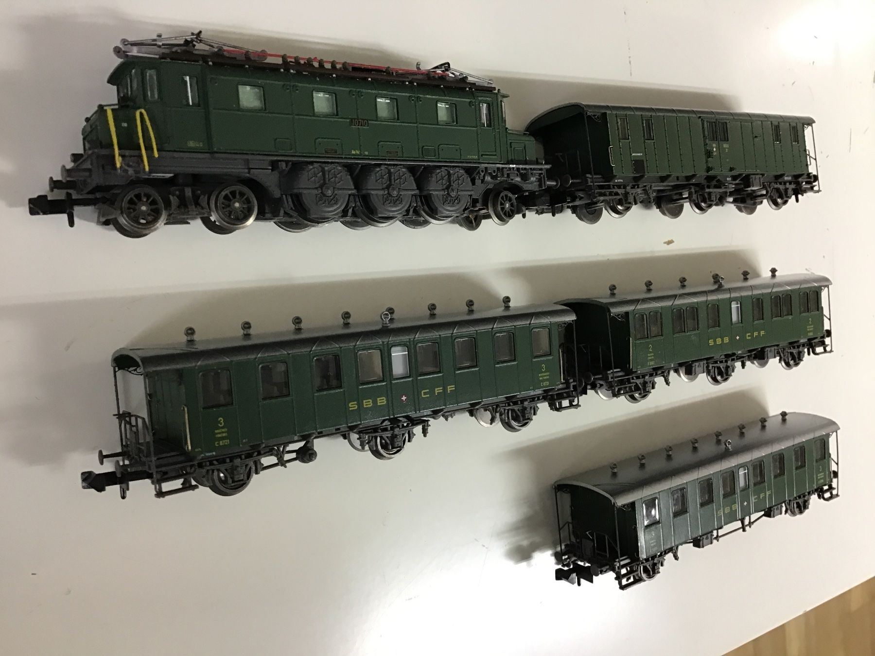 Piko Modellini di ferrovie: SBB AE 3/6  mit 5 Wagen  PIKO N – Usato da Männedorf venduto da Spezial-Modelle 1