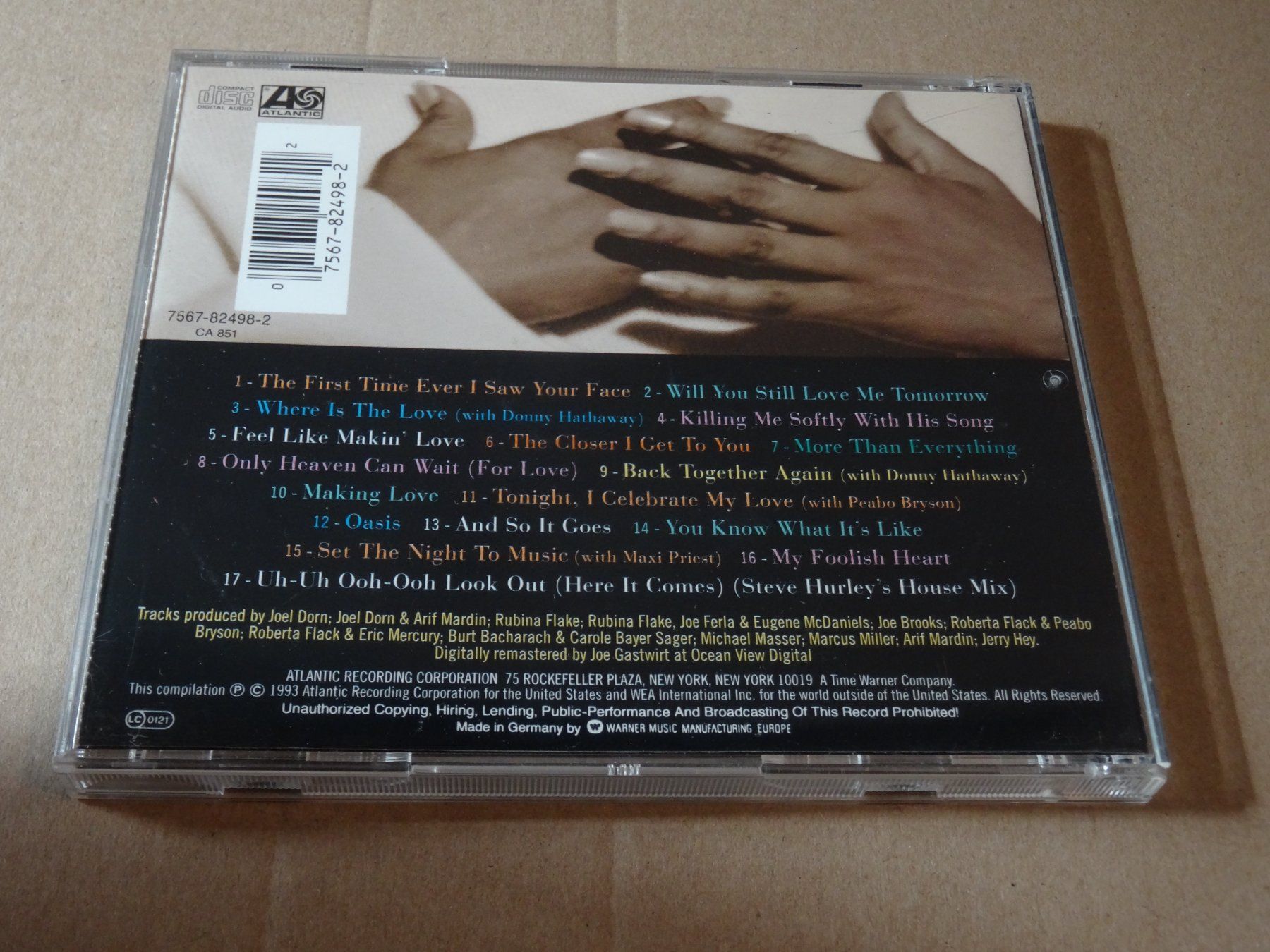 CD: CD Roberta Flack Softly With These Songs – Usato da Olten venduto da Disc-Ausverkauf 1