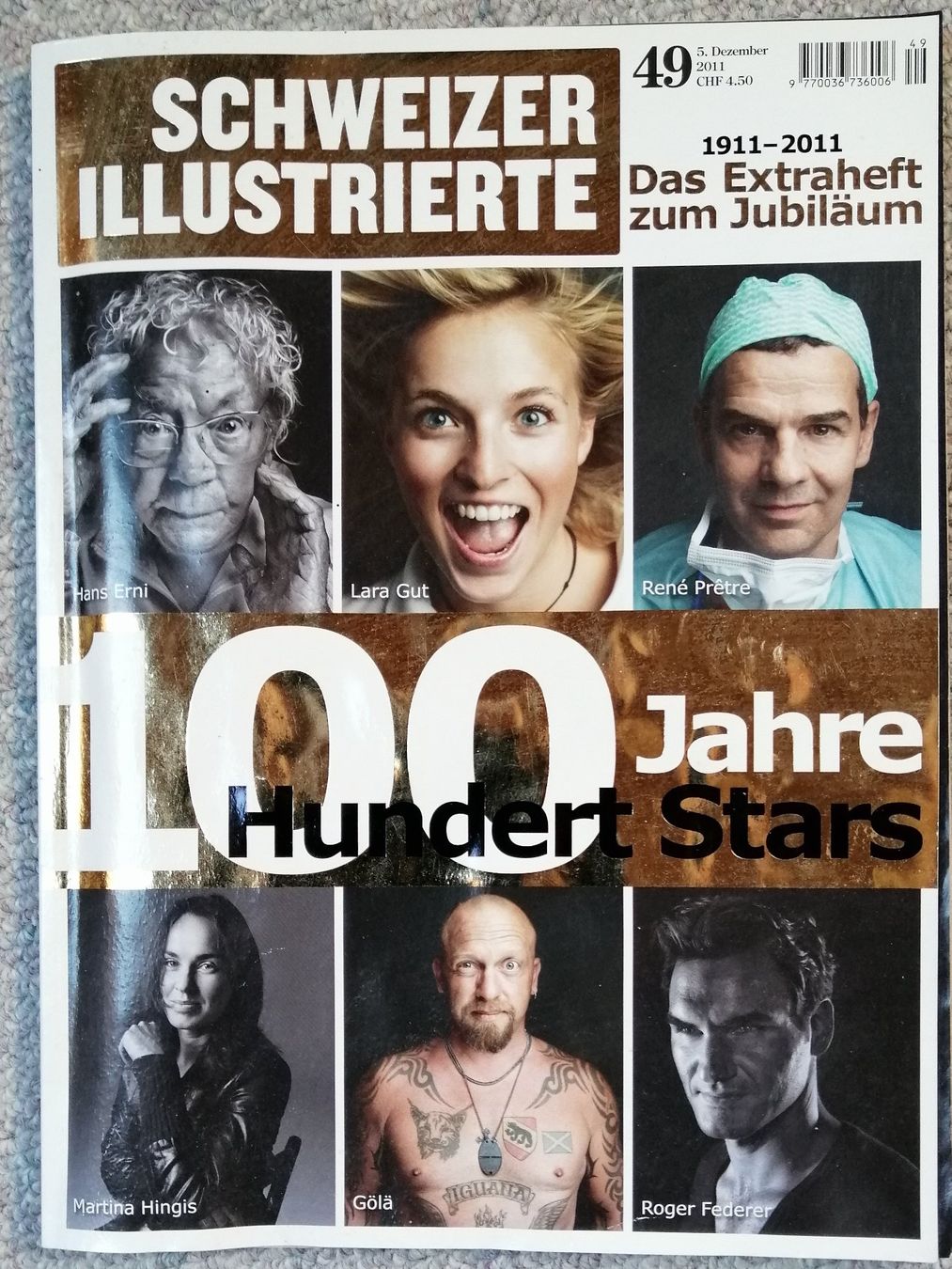 Riviste & Magazine: Schweizer Illustrierte Sonderheft Jubiläum 1911-2011 – Usato da Oberriet SG venduto da Atir47 8