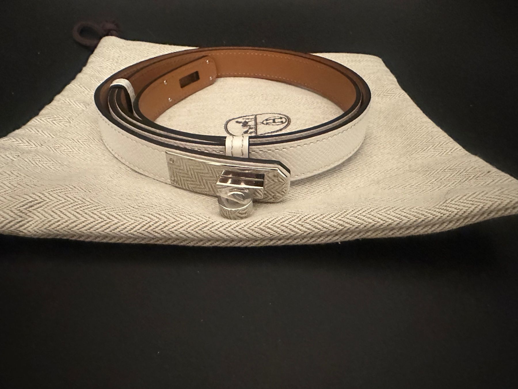 Hermès Cinture: Original Hermes Kelly Gürtel – Nuovo (secondo la descrizione) da Chur venduto da Monbijou26