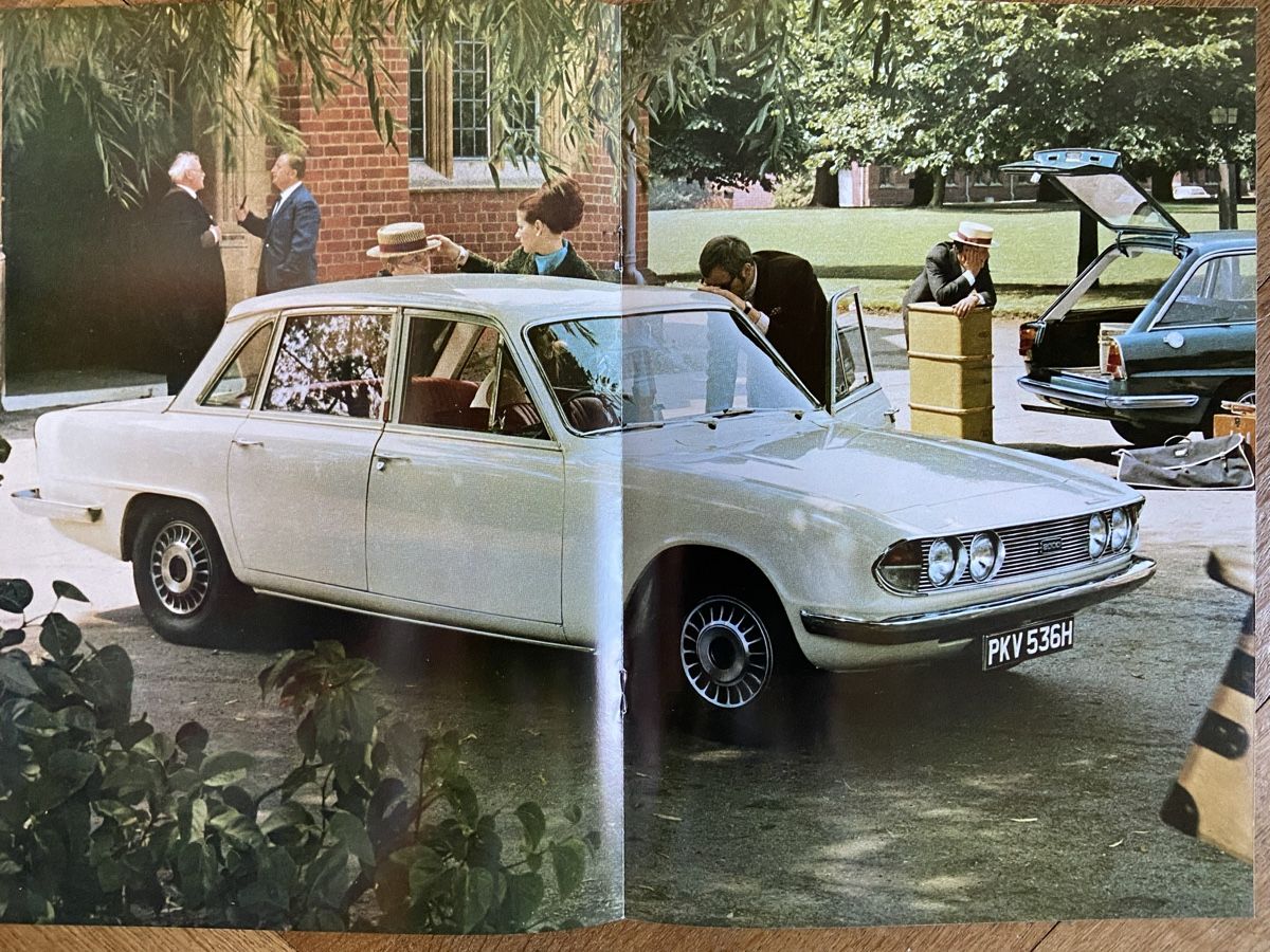Triumph Dokumente: Triumph 2000 MK2 Prospekt ca 1970 1971 brochure holländisch – Gebraucht aus Langenthal von Andreasdavidk 3