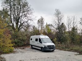 Camper Sprinter W907, 39'000km,Autark-Solar-Dusche-Längsbett