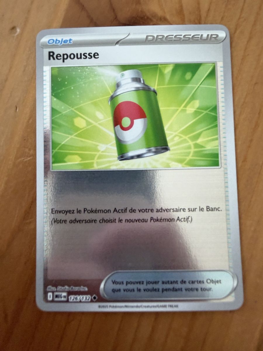 Pokémon Carte collezionabili: Repousse (MEG126) – Nuovo (secondo la descrizione) da Vevey venduto da Matx