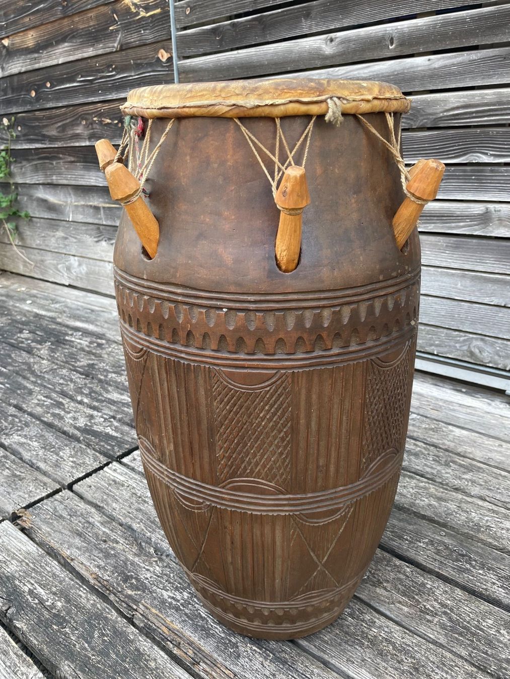 Instruments de musique: Kpanlogo Trommel Ghana – D'occasion à Affoltern am Albis par Adrian2542