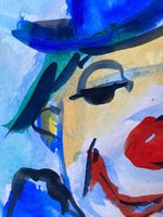 Schöner Clown von Giani Castiglioni - Original