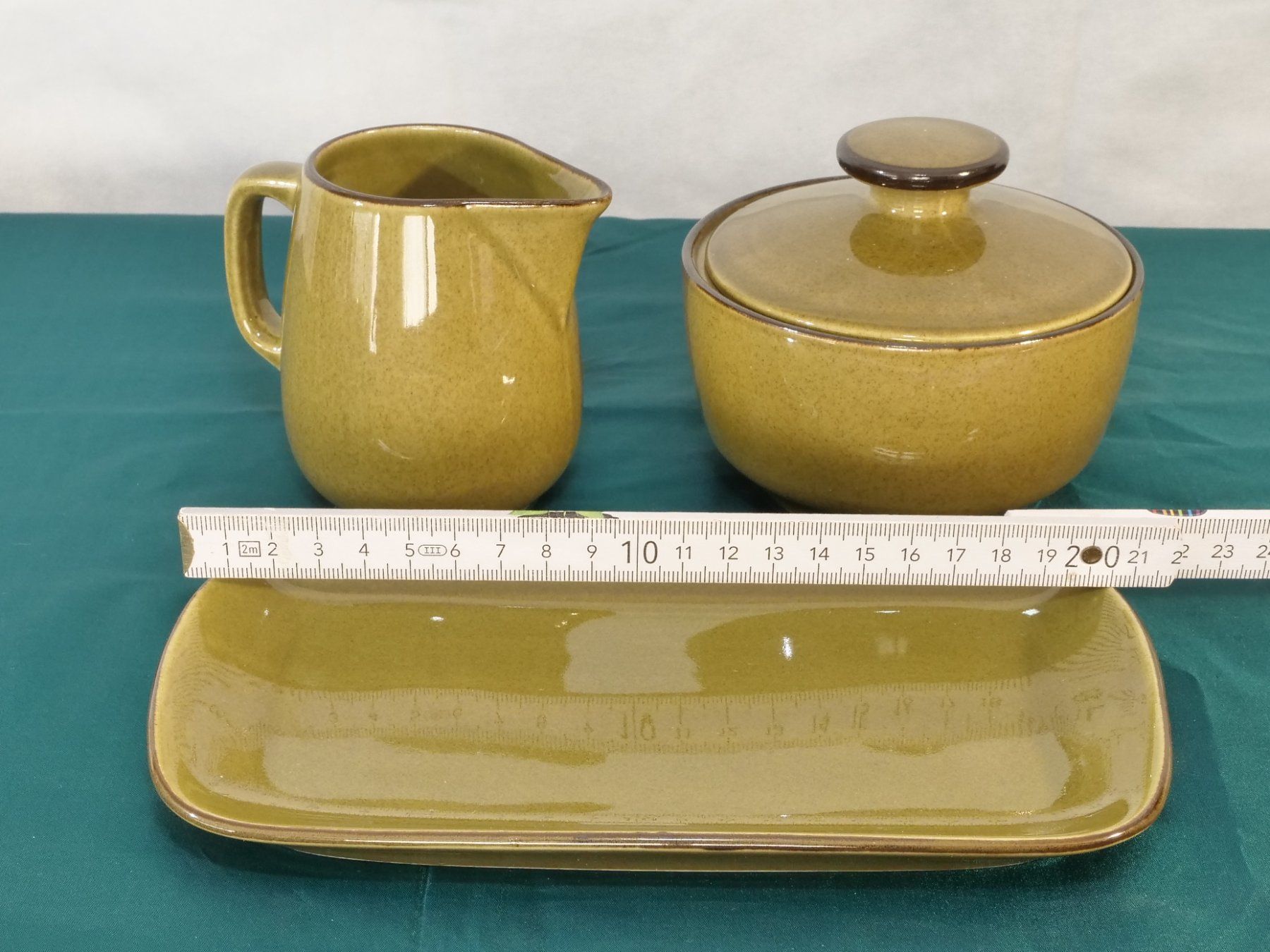 Rössler Zuccheriere: Rössler-Geschirr  Vintage  Set,3-teilig – Usato da Lustmühle venduto da Glatisant 8