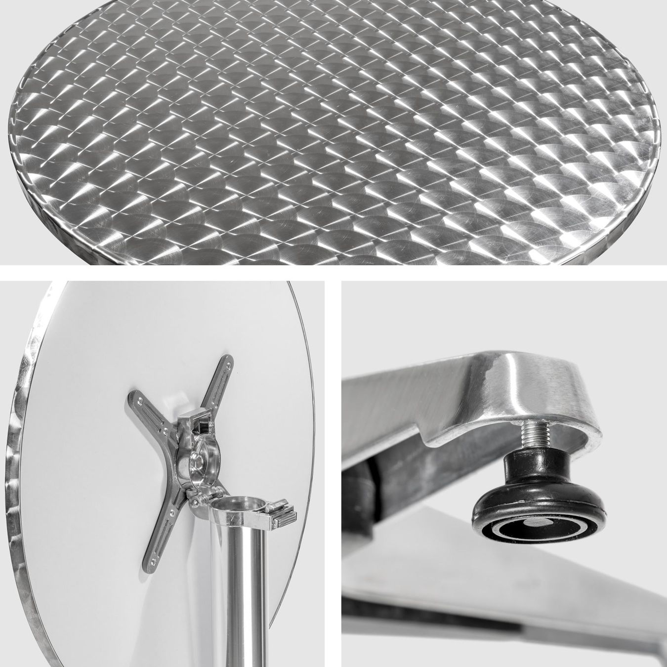 Tische: Aluminium Bistrotisch Ø60cm – Neu (gemäss Beschreibung) aus Murten von Roland.Kemmer.AG 3