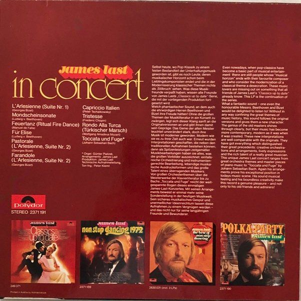 Vinyles: 6x LPs James Last – D'occasion à Grüningen par azulvinyl 3
