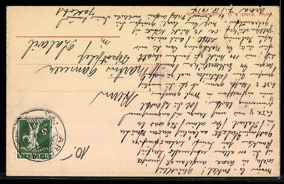 Cartoline postali: AK Arosa, Panorama mit Excelsior Hotel – Usato da Berlin venduto da bartko-reher 1