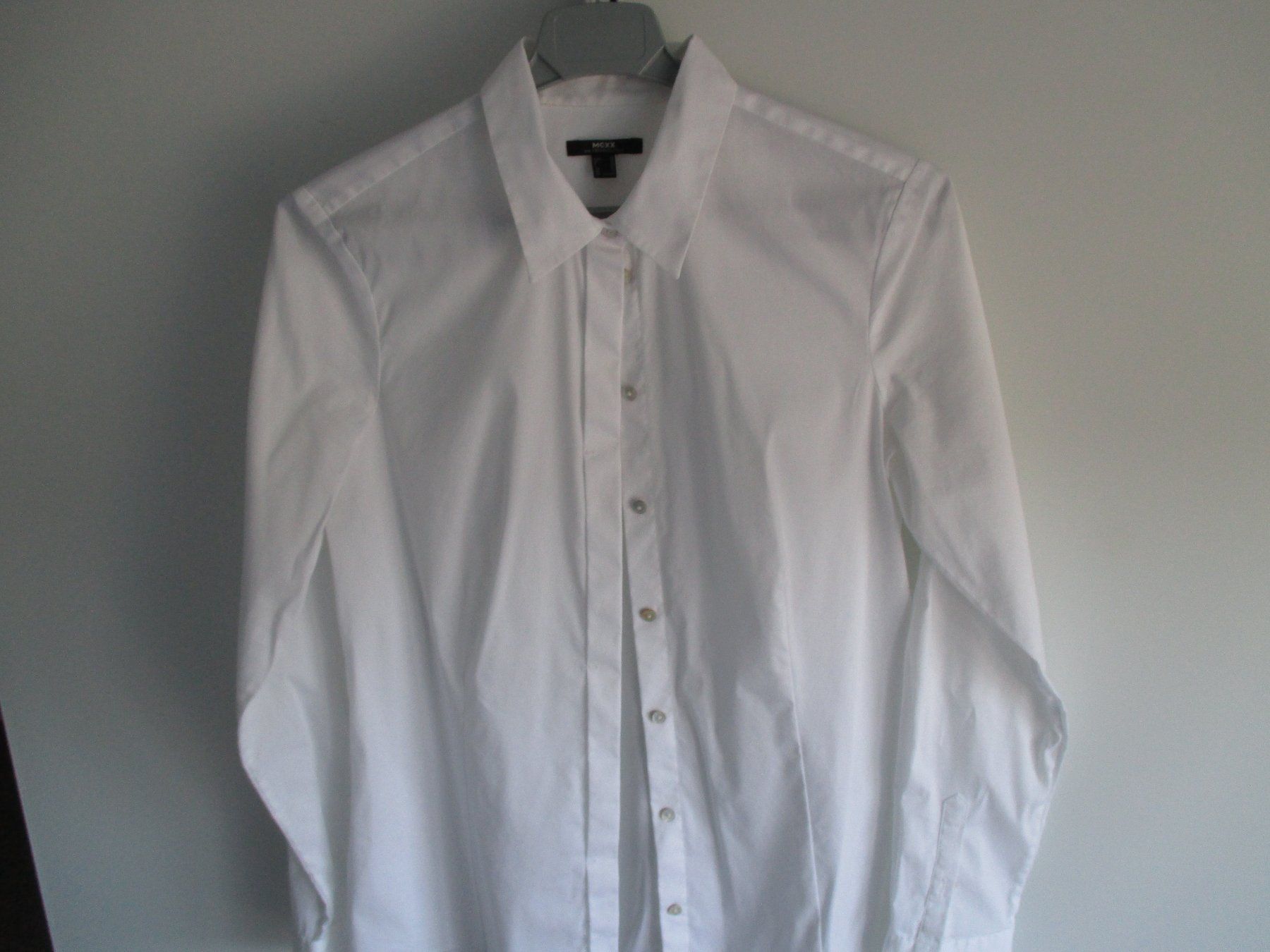 Mexx Blusen: klassisch, weisse Bluse von MEXX, Grösse 40 - NEU – Neu (gemäss Beschreibung) aus glattfelden von carlo046