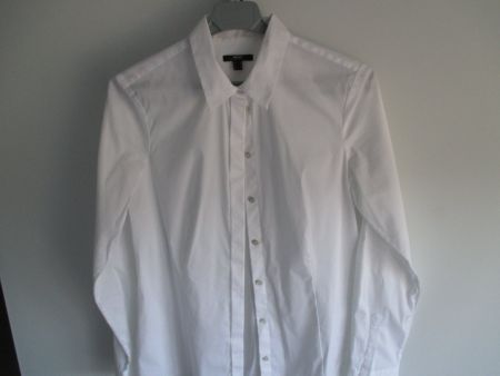 klassisch, weisse Bluse von MEXX, Grösse 40 - NEU