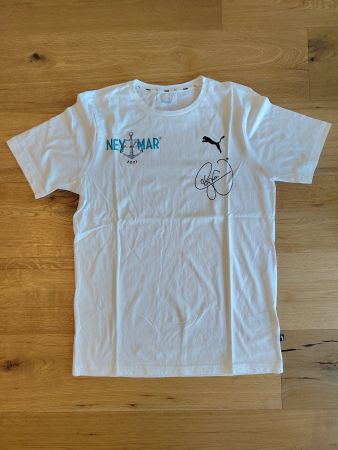 Puma Neymar Tshirt M weiss