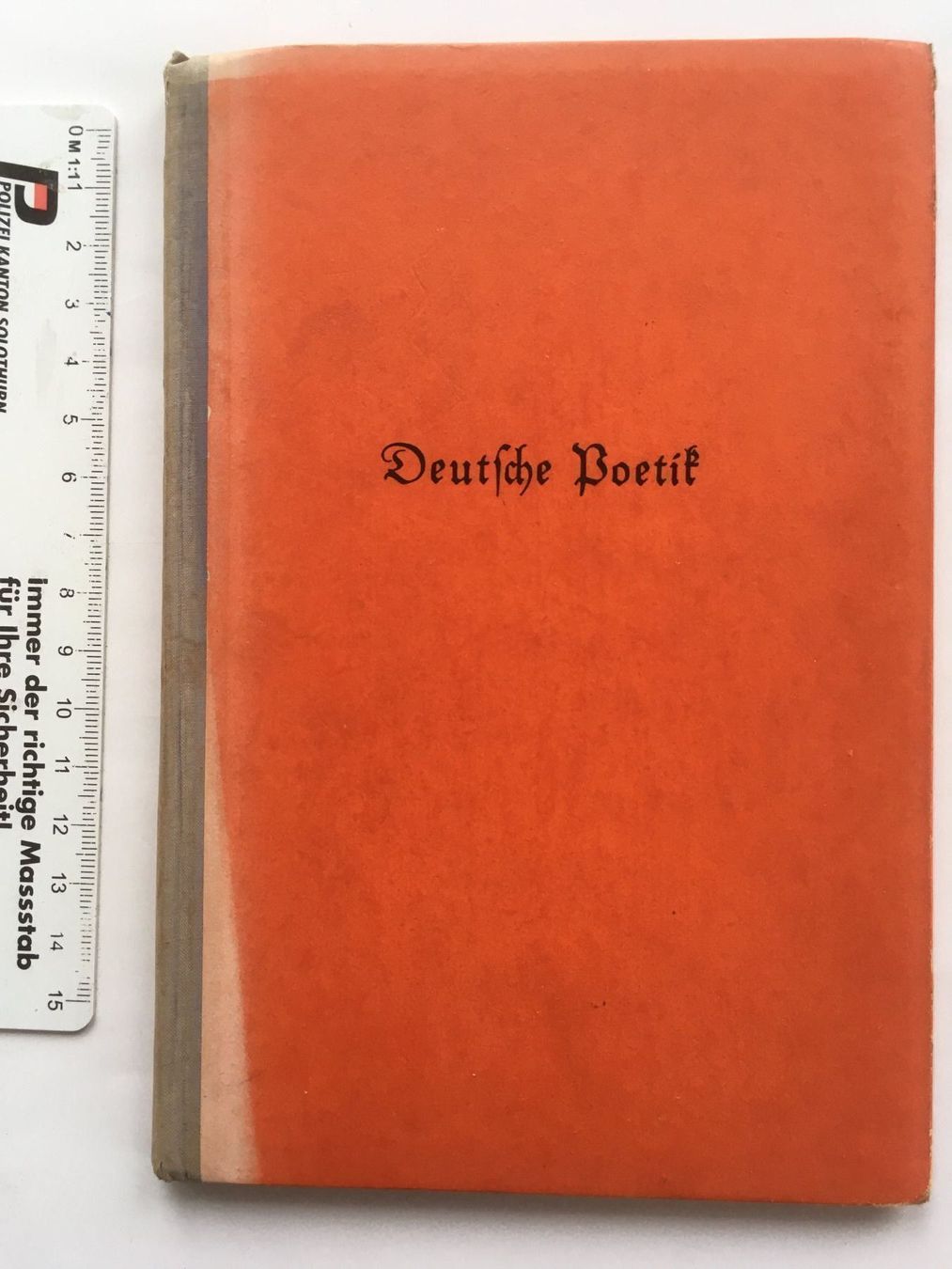 Libri: Deutsche Poetik - Hans Fluck; 1927 – Usato da Grenchen venduto da Kogi7