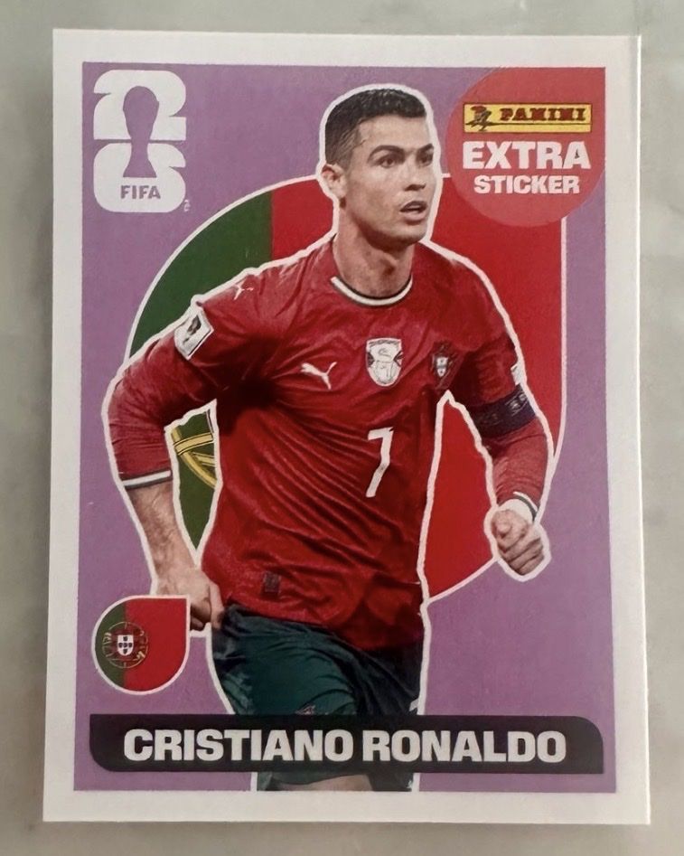 Panini Carte collezionabili: PANINI WM 2026 EXTRA STICKER REGULAR CRISTIANO RONALDO – Nuovo (secondo la descrizione) da Eggersriet venduto da Danytyna