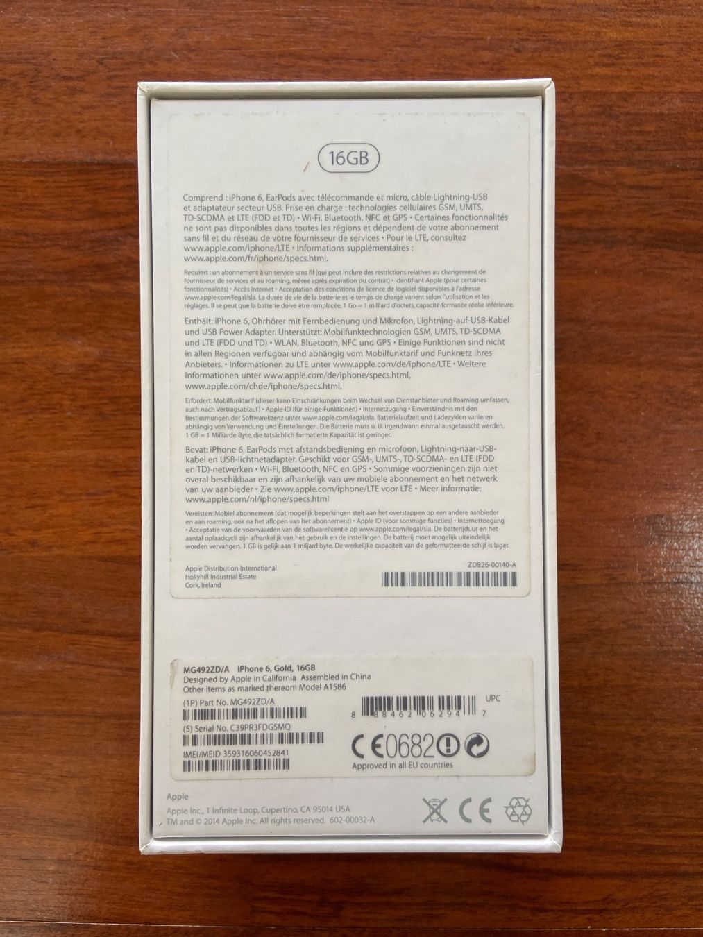 Apple Handys / Smartphones: Apple iPhone 6 16GB – Defekt aus Frauenfeld von golfdude 2