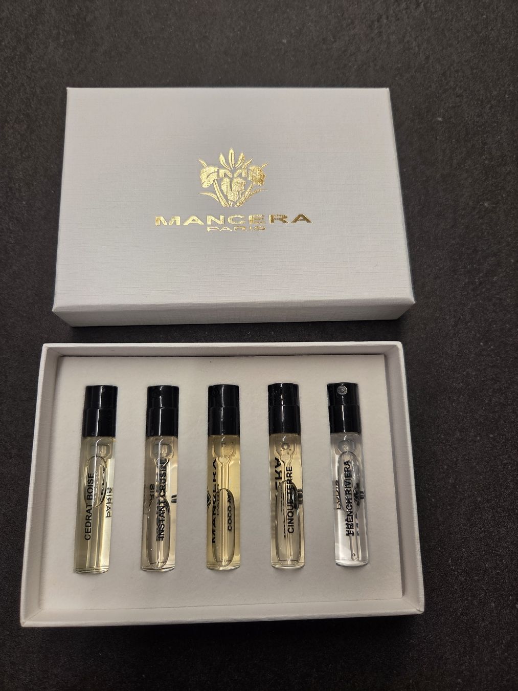 Mancera Parfum & Eau de Toilette: Mancera 5 Duftproben a 2 ml – Neu (gemäss Beschreibung) aus Wiesendangen von Sinhuk
