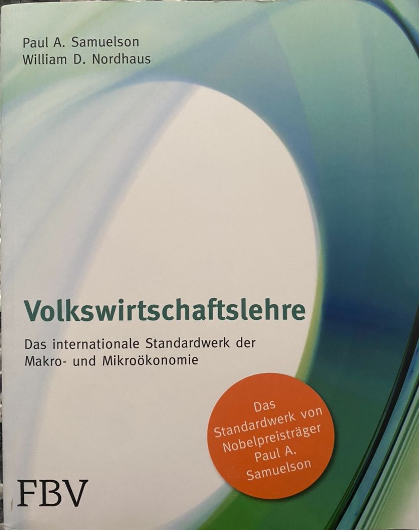 Bücher: Volkswirtschaftslehre, Samuelson/Nordhaus, FBV – Gebraucht aus Basel von A_6drv