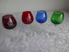 Set Glaser 4 Stück von Ricordo Di S. Marino