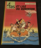LES 4 AS ET L'ÎLE DU ROBINSON TOME 9 BD VINTAGE 1990 FR 
