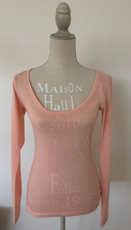 🤍 Shirt / Oberteil von „asos“, lachsfarben, Gr. XS/34 🤍