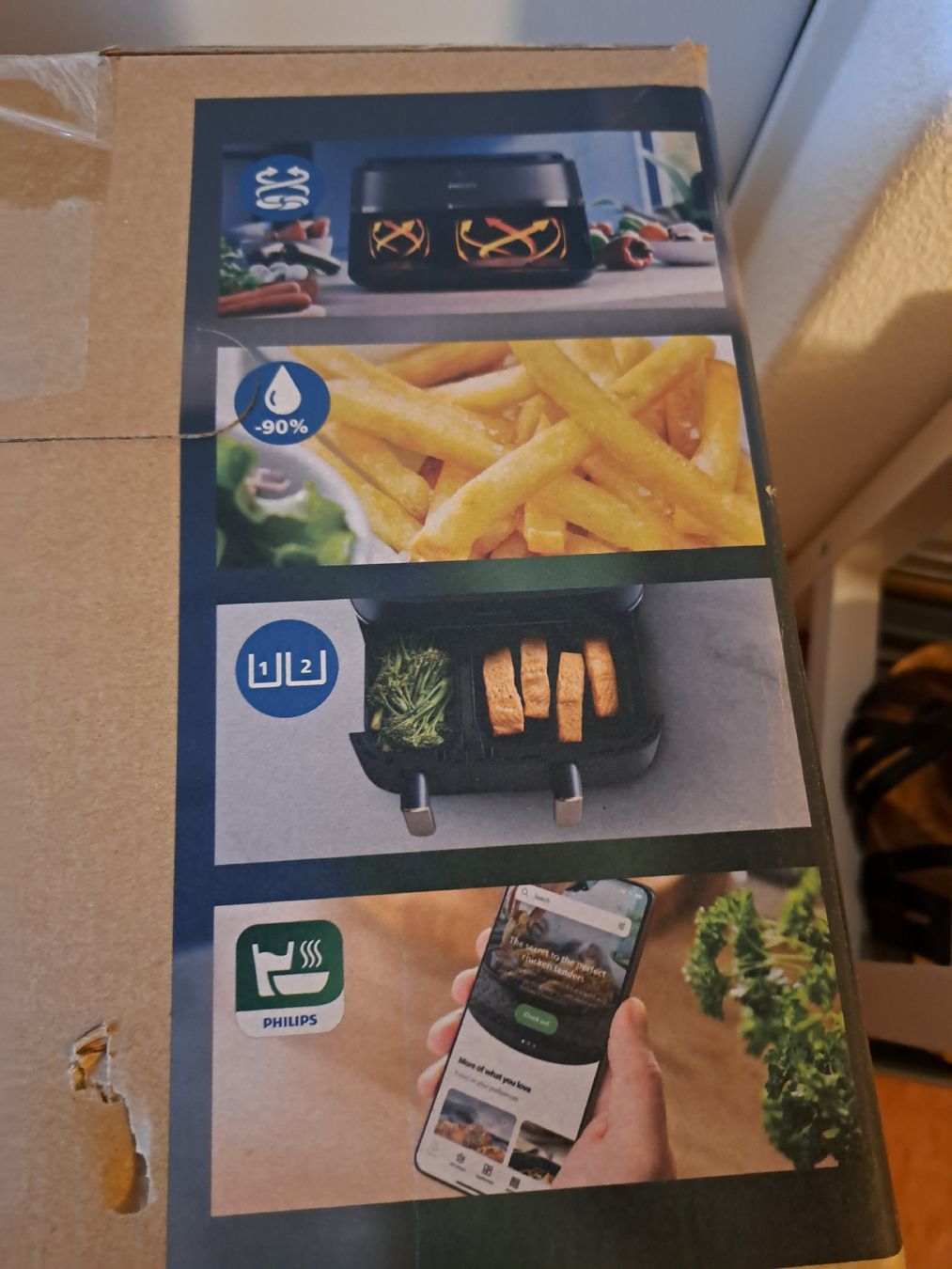Philips Küchengeräte: Airfryer mit Doppelkorb – Neu und originalverpackt aus Dicken von and_sx79 1