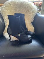 Sergio Rossi Stiefelletten, schwarz, Gr. 40, Top Herbststyle