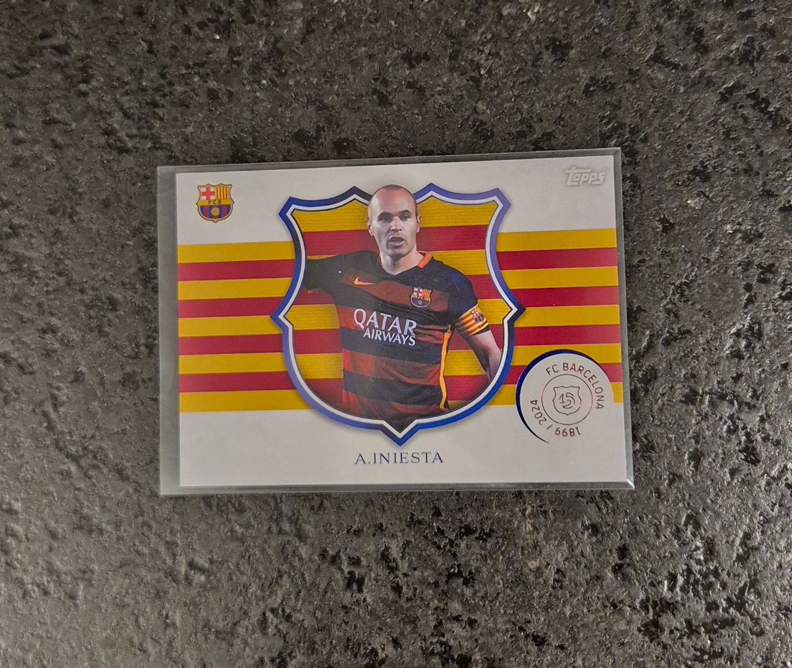 Topps Carte collezionabili: Iniesta - Barcelona - Topps – Nuovo (secondo la descrizione) da Burg AG venduto da Danoe