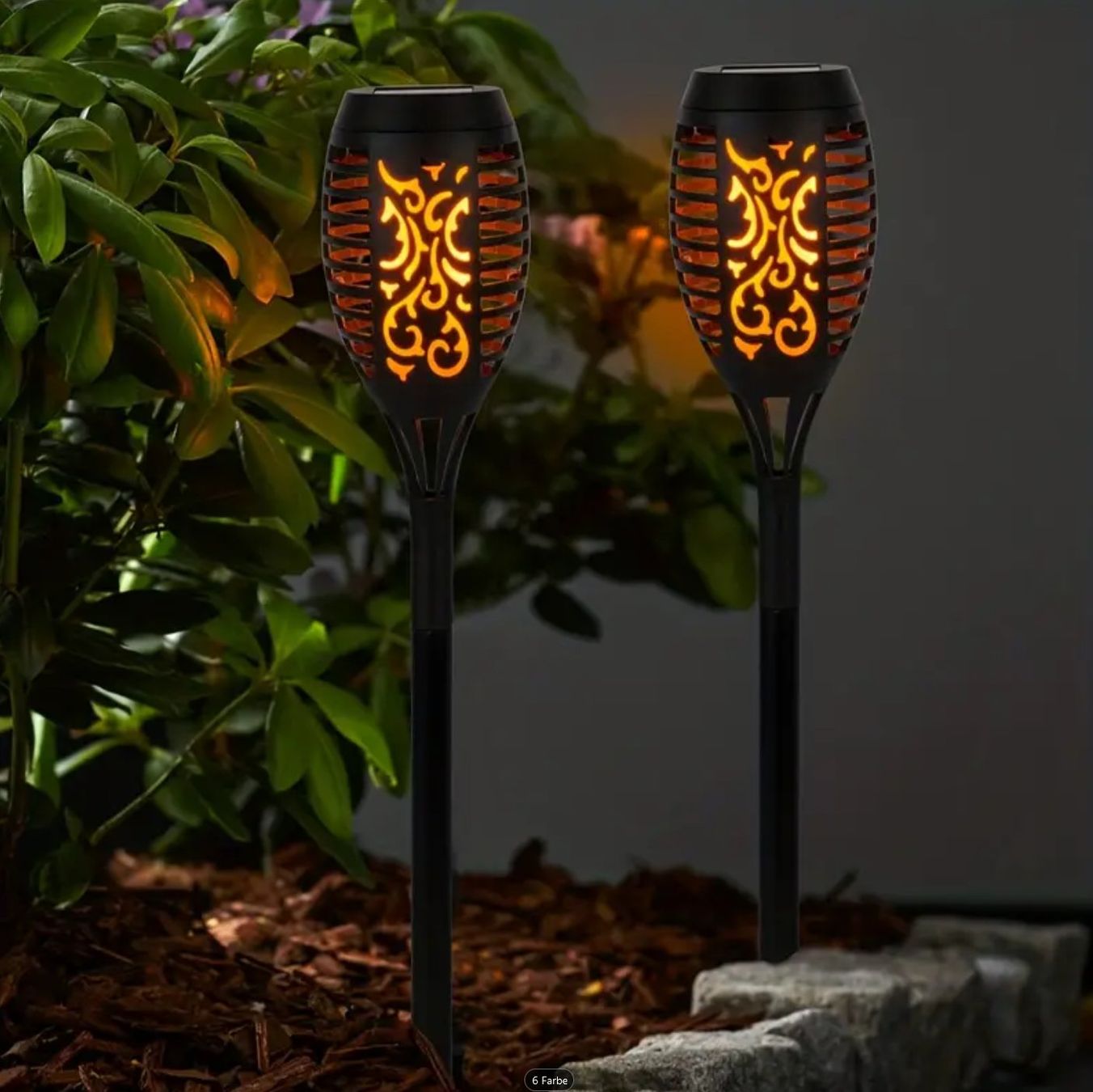 Lampes: 12x Gartenlampe LED Fackel Wasserdicht – D'occasion à Mumpf par Xelz 1