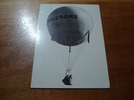Ballonpostkarte "Toblerone" 1973. 1.Berner Freiballon*Wettfa
