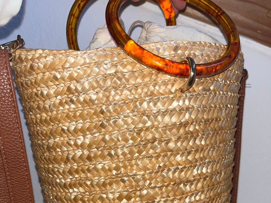 Nulu New Look Borse da donna: Sac à main panier tressé – Nuovo (secondo la descrizione) da Hauterive NE venduto da romyberbe 3