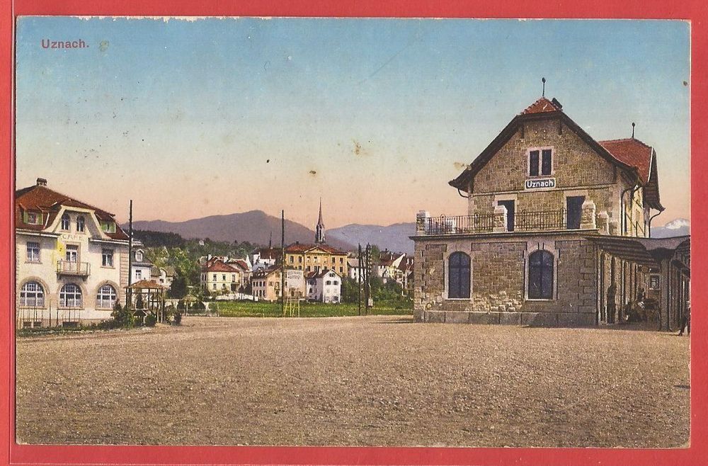 Uznach Bahnhof ca. 1915 Kaufen auf Ricardo