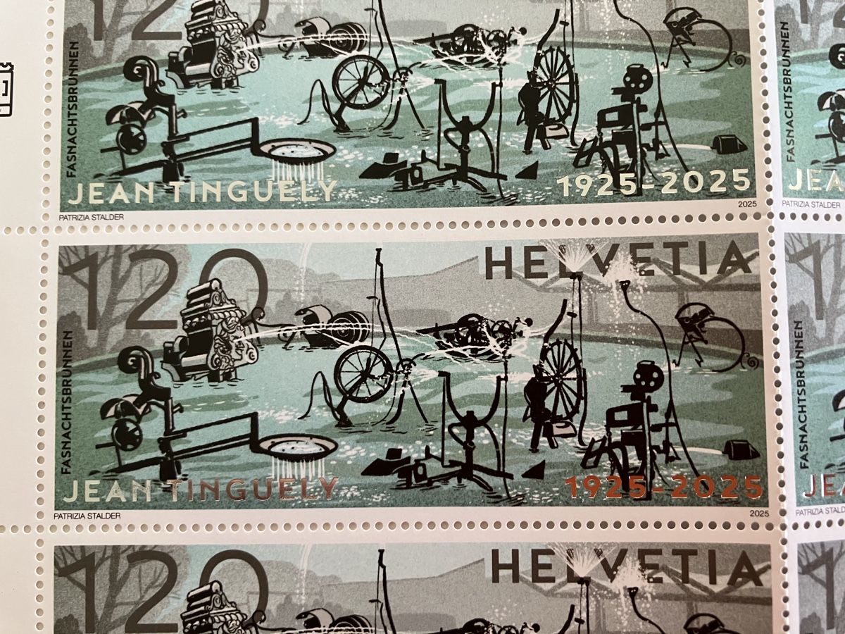 Tutti i francobolli: Jean Tinguely timbres – Nuovo e nell'imballaggio originale da Arconciel venduto da chance22 1