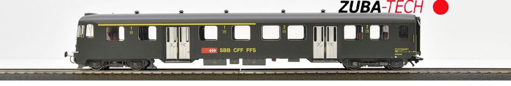 Trix 23345 ABt Leichtstahl-Steuerwagen der SBB H0 GS OVP (Gebraucht) in ...