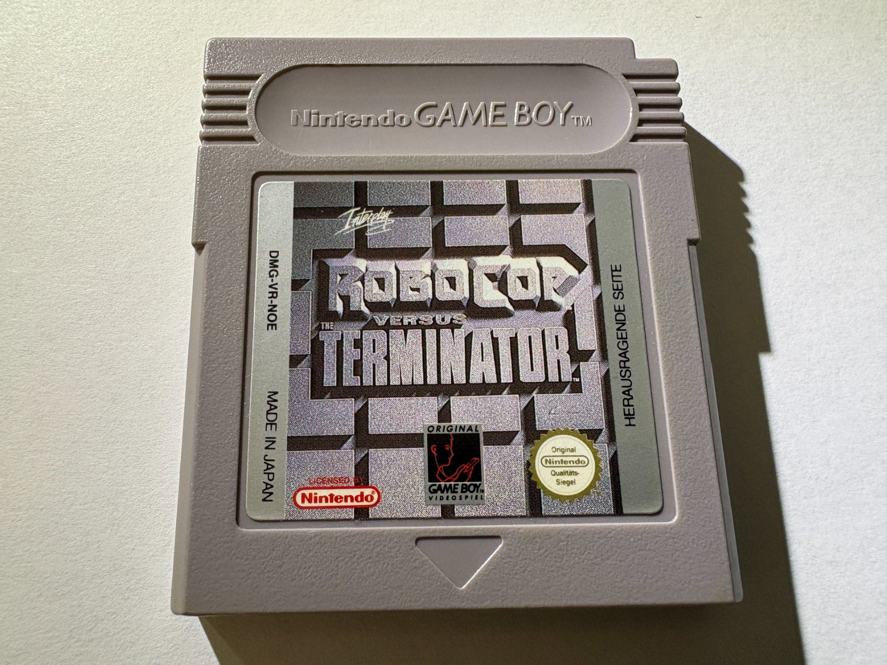 Nintendo Spiele: RoboCop vs Terminator - Nintendo Game Boy - NOE - SELTEN – Gebraucht aus Zürich von VintagePalace
