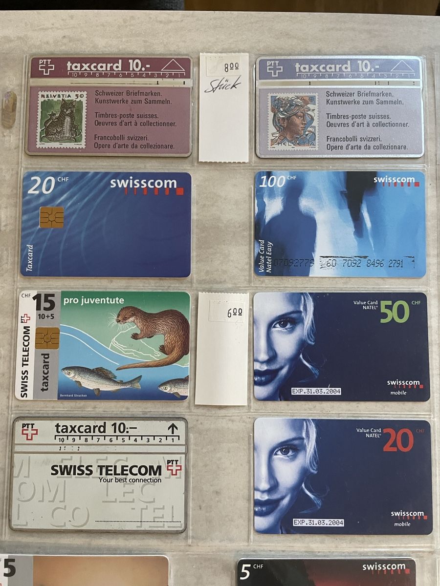 Telefon- & Taxkarten: 71 Telefonkarten  – Gebraucht aus Flawil von Naphtali 6