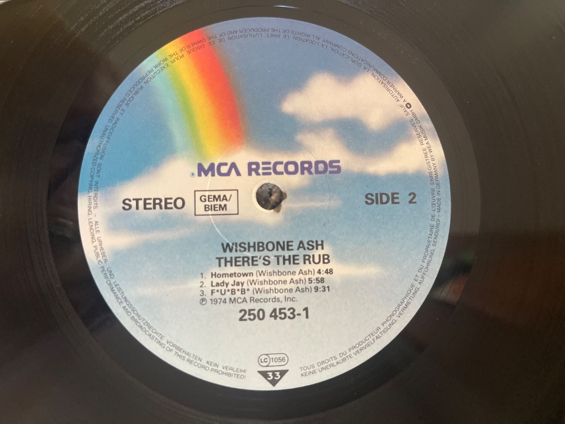 Dischi in vinile: A388/Wishbone Ash - There's the Rub – Usato da Frutigen venduto da Philippe_jsp 2