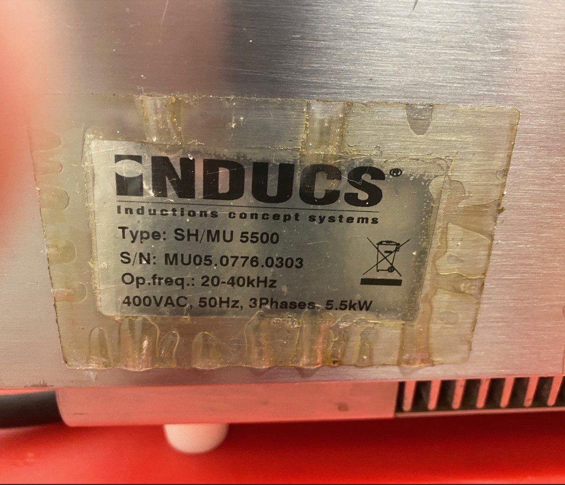 Elettrodomestici da cucina: Inducs Induktion Multi Line Kochplatte SH MU 5500 – Usato da Suhr venduto da KFK-MA 5