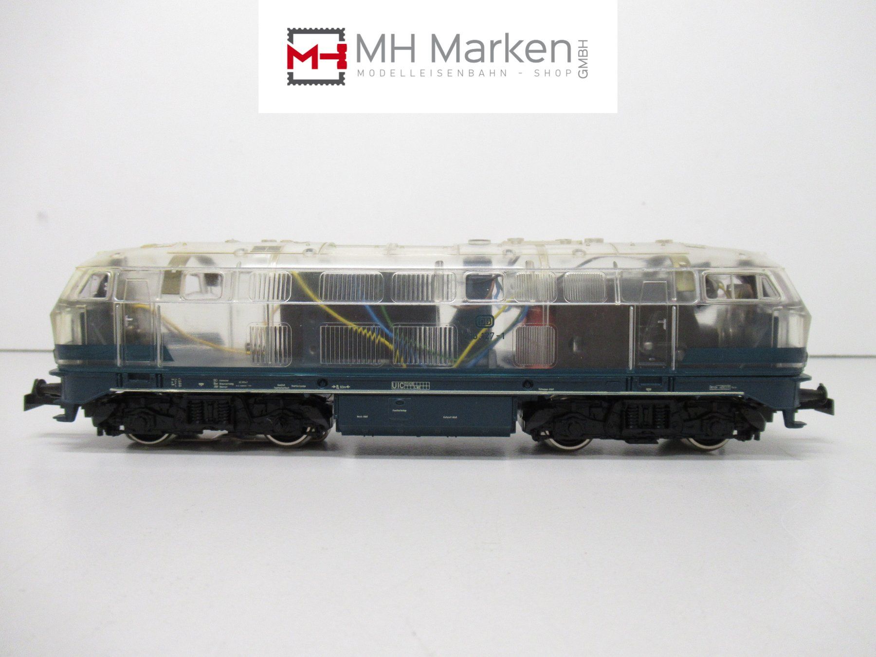 Märklin Modelleisenbahnen: Märklin 3774 E-Lok BR210 Deutsche Bahn transparent Digital – Gebraucht aus Basel von mhmarken