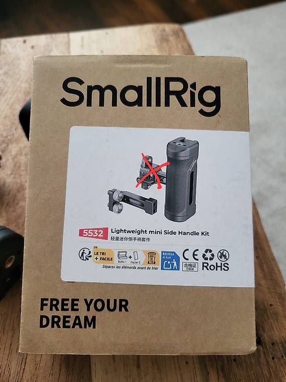 Smallrig Altri Accessori: NEU!!! SmallRig Lightweight mini Side Handle – Nuovo (secondo la descrizione) da Frauenfeld venduto da RelBets 1