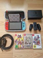 Nintendo Switch V1 + 3 RPG Taktik Spiele God Wars Disgaea