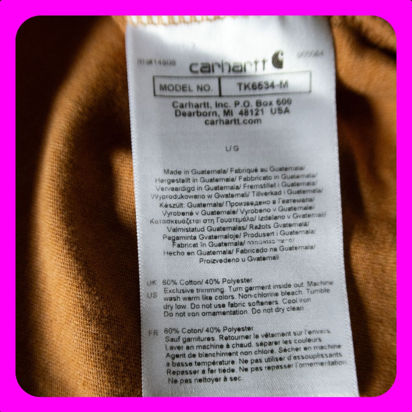 Carhartt T-shirts: CARHARTT – Neuf (Voir description) à Liebefeld par zaj_t29y 2