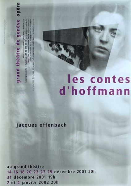 Poster & Bilder: Les contes d'Hoffmann – Neu (gemäss Beschreibung) aus Bern von Vintage-Art-Poster